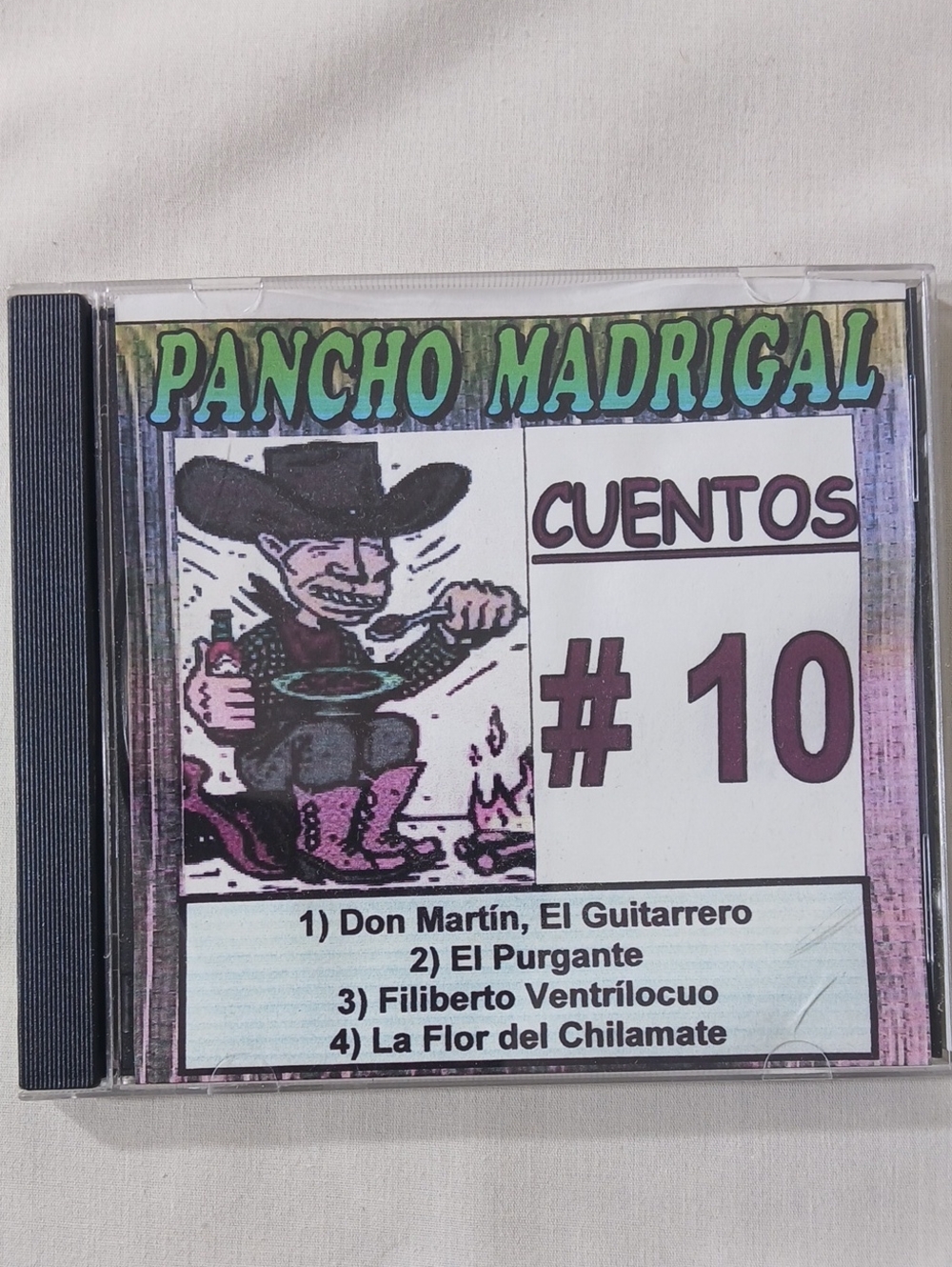 Pancho Madrigal Cuentos #10 Audio CD - Pink Accents